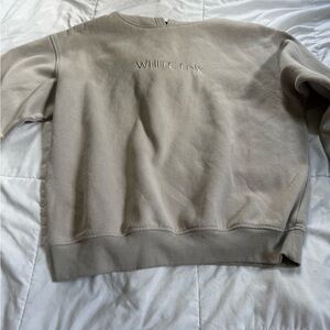 White Fox Sweatshirt